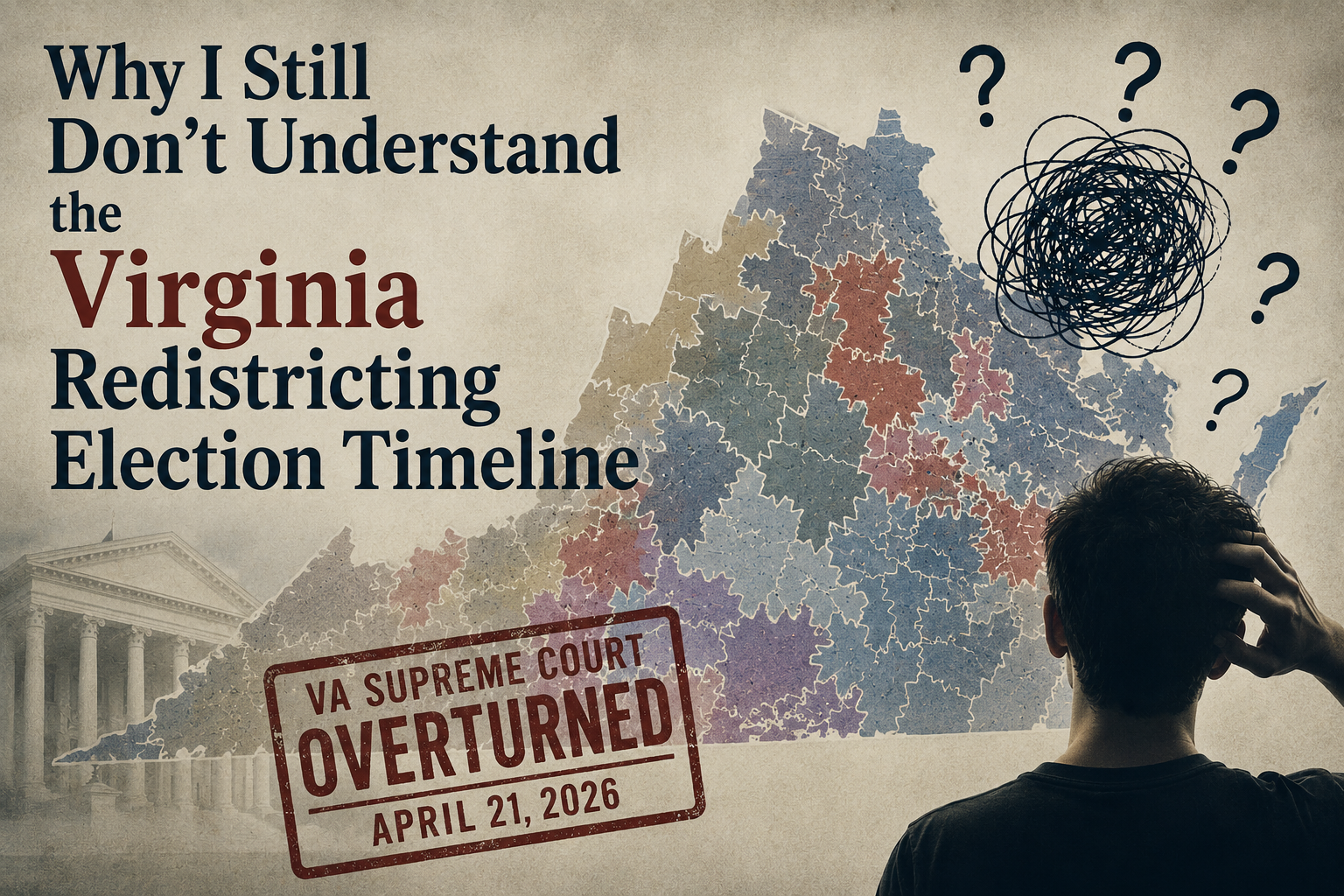 Why I Still Don’t Understand the Virginia Redistricting Election Timeline