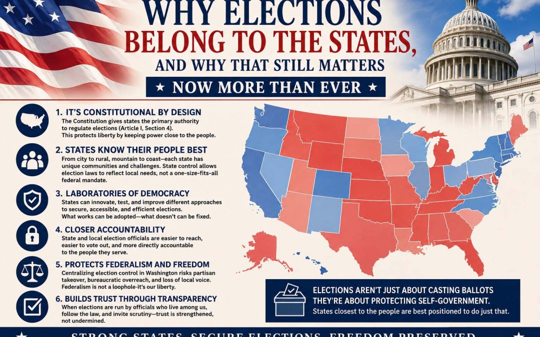 Why Elections Belong to the States, And Why That Still Matters Now More Than Ever